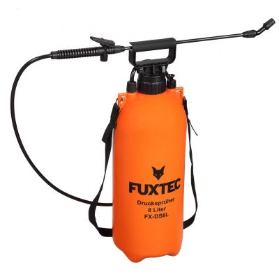 FUXTEC portable garden pressure sprayer 8 litres - carrying strap - FX-DS8L