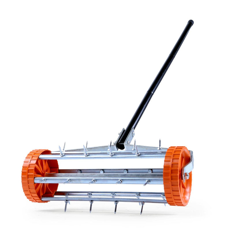 FUXTEC Lawn Aerator FX-RL400 with 43 cm Width, Lawn Scarifier Lawn Aerator Lawn Roller