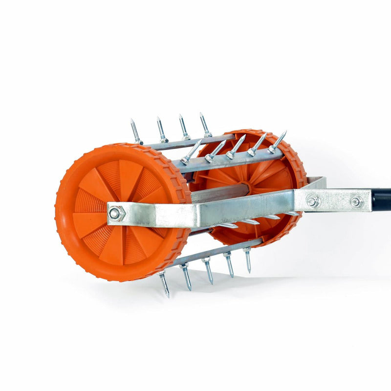 FUXTEC Lawn Aerator FX-RL400 with 43 cm Width, Lawn Scarifier Lawn Aerator Lawn Roller