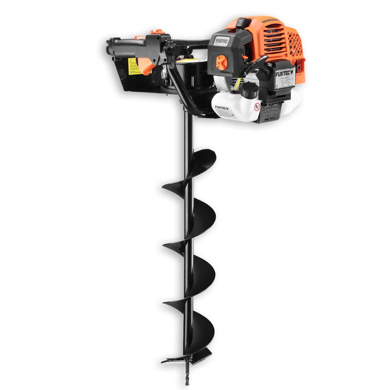 FUXTEC petrol auger incl. 100 150 200mm attachments 62cc FX EB162