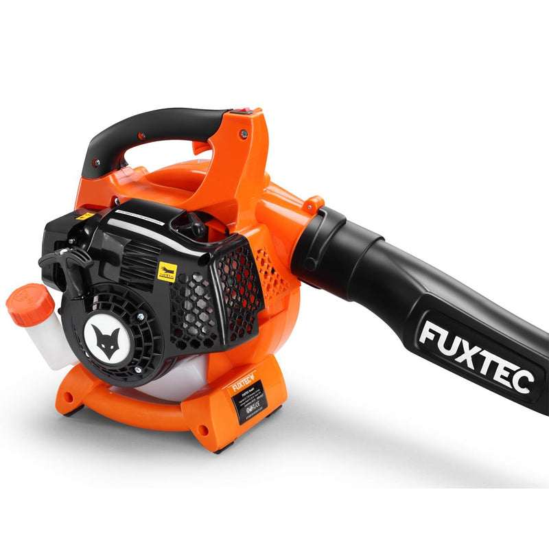 Petrol leaf blower 26cc with 2 in1 blowing function and 71m/s maximum air speed FUXTEC LB126