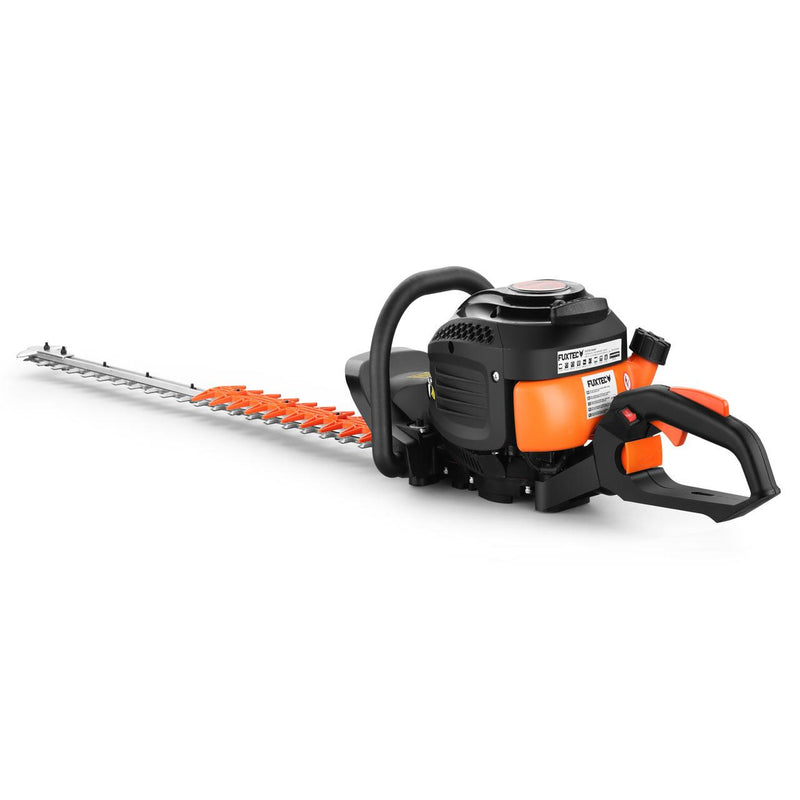 Professional petrol hedge trimmer 80cm cutting length FUXTEC MHP126