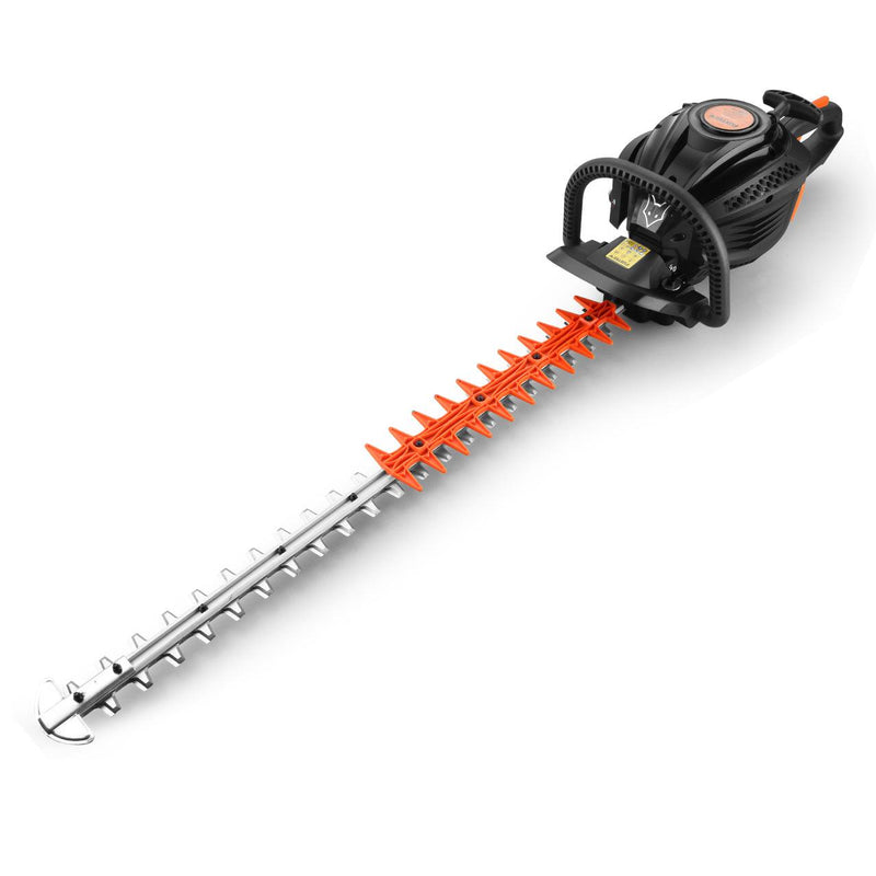 Professional petrol hedge trimmer 80cm cutting length FUXTEC MHP126