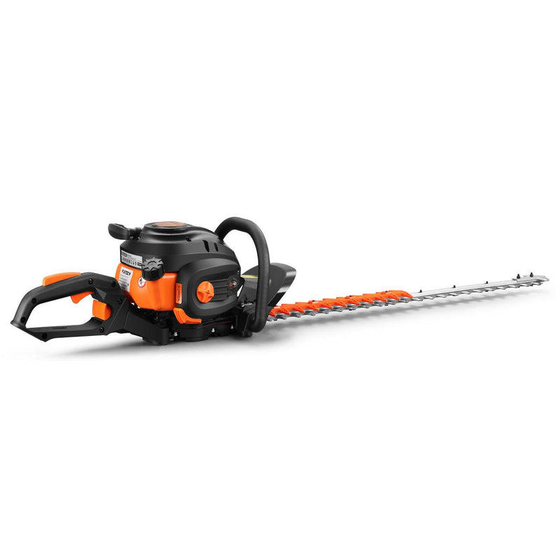 Professional petrol hedge trimmer 80cm cutting length FUXTEC MHP126