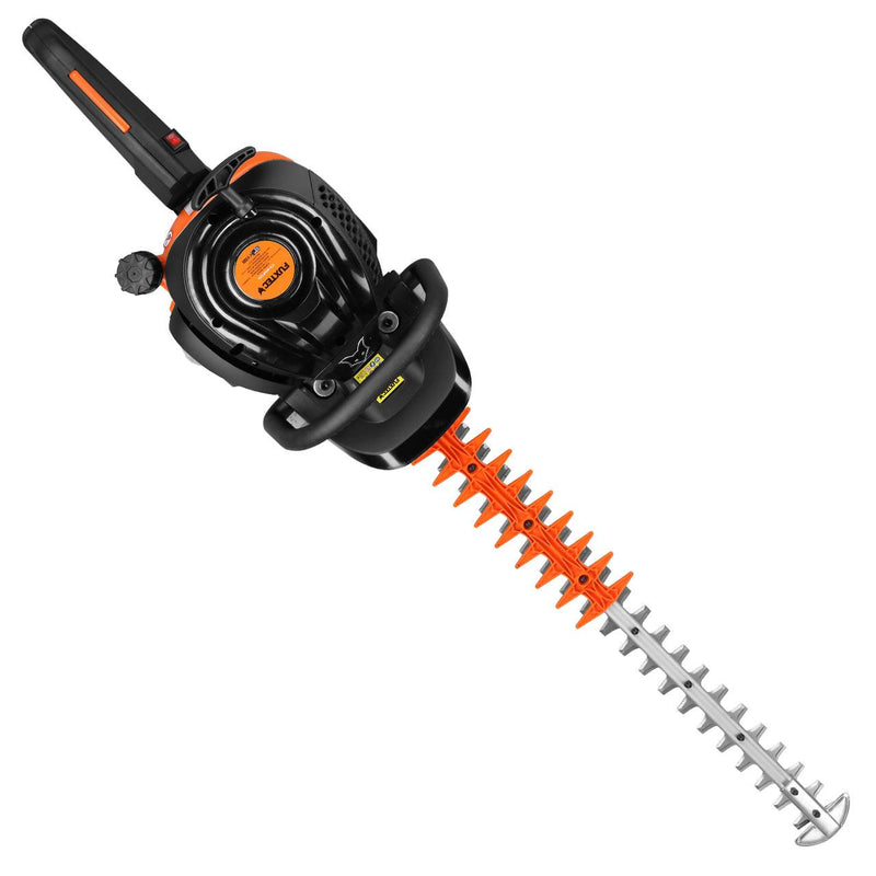 Professional petrol hedge trimmer 80cm cutting length FUXTEC MHP126