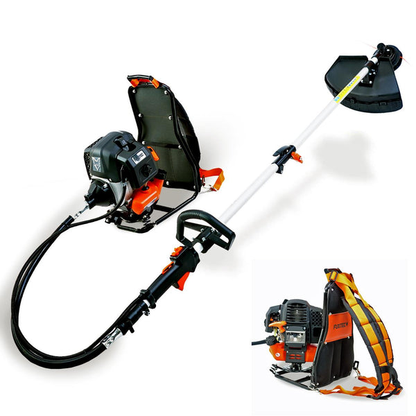 FUXTEC petrol backpack brush cutter/grass trimmer 2-stroke-3HP-52cc- FX-MS152T